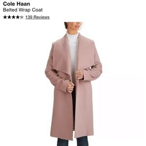 Belt wrap coat